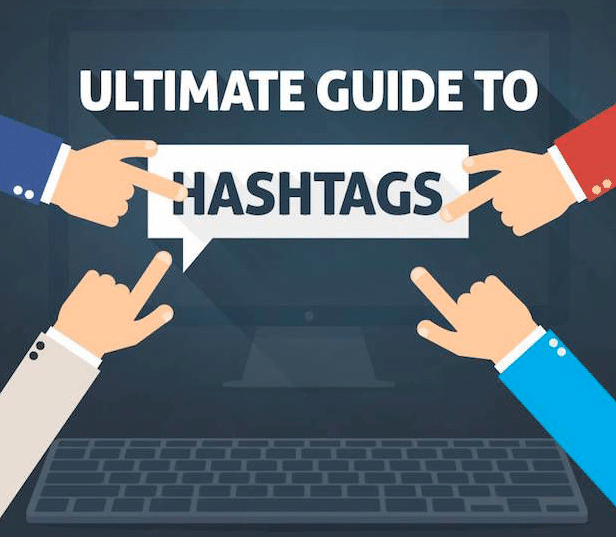 hashtags infographic