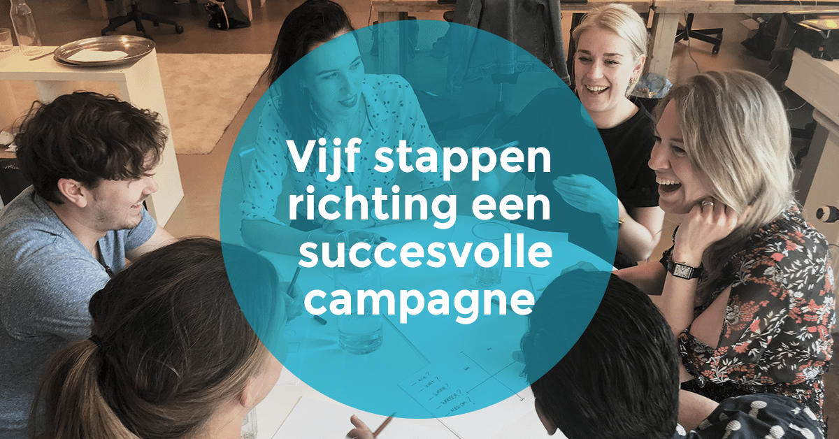 5 stappen richting een succesvolle social media campagne