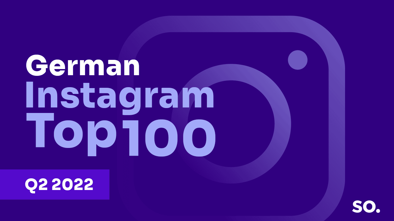 German Instagram Top 100 Q2